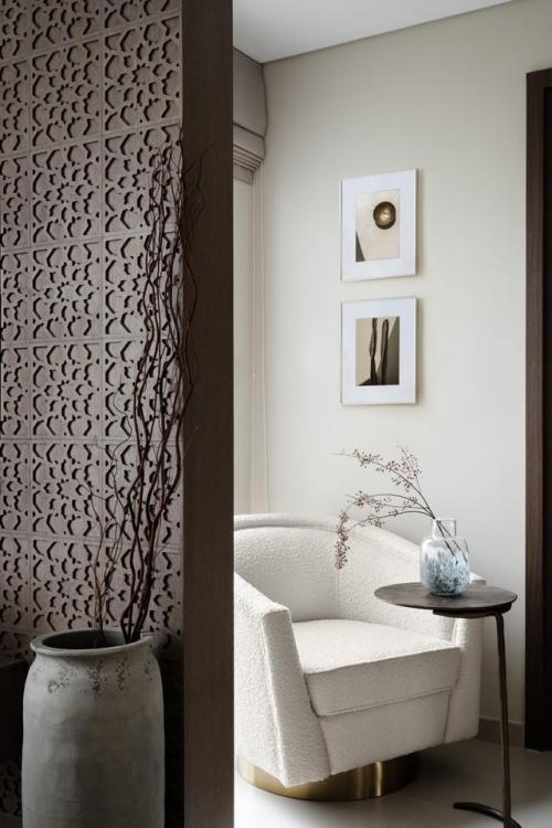 Современный интерьер с восточными акцентами. 07