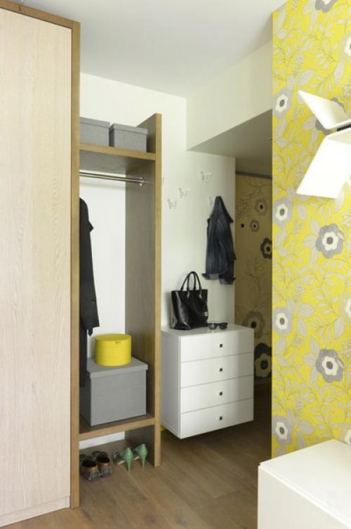 Солнце круглый год на 23-х метрах московской квартиры - студии. 01