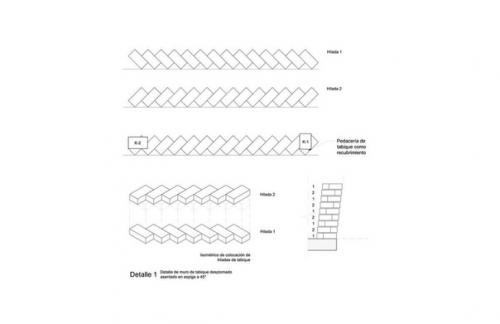 Необычный кирпичный дом с треугольным планом. 07