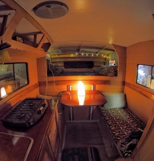 Самодельный домик на колесах. 04