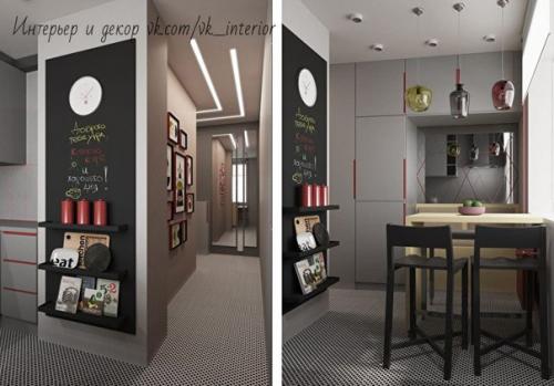 Однокомнатная квартира 40 кв. 05