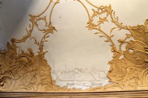 В июне 1762 года было завершено оформление интерьеров дворца Петра III в петерштадте (ораниенбаум. 04