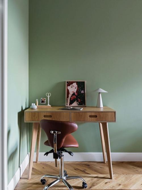 Реализованный интерьер квартиры в стиле икеа 1960-х в старом доме Санкт-петербурга. 04