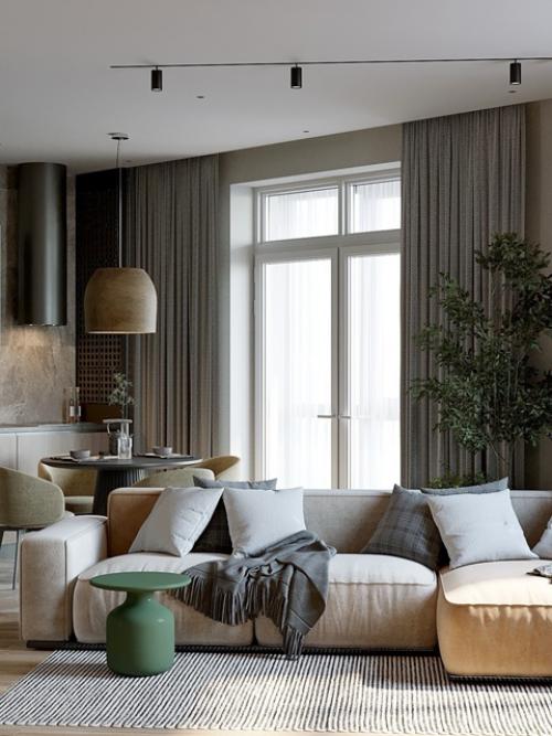 Интерьер квартиры в Перми. 01