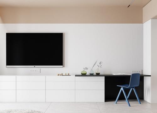 Проект квартиры - студии 29 м 2 (34 м 2 с балконом. 03