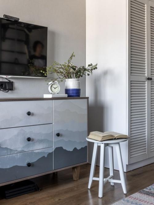 Отличная детская комната в современном сканди - стиле, предназначенная для мальчика 9-ти лет. 05