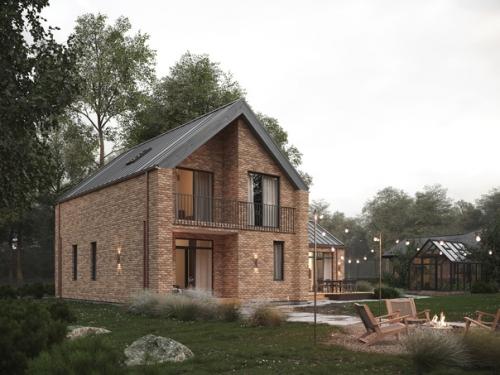 Индивидуальный проект Дом в Жёдочи общая площадь 204 м 2. 03