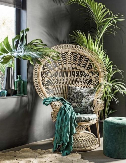 Изящные плетеные кресла. 01