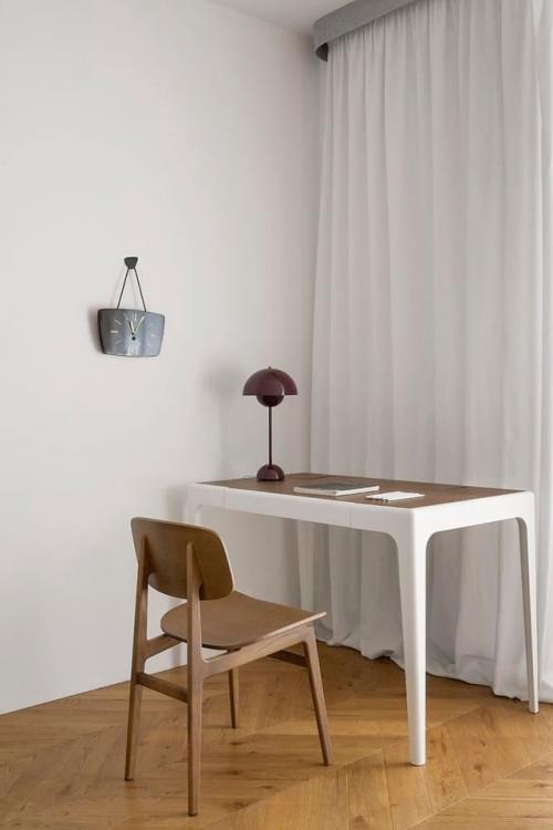 Светлая квартира с видом на северный речной вокзал. 06