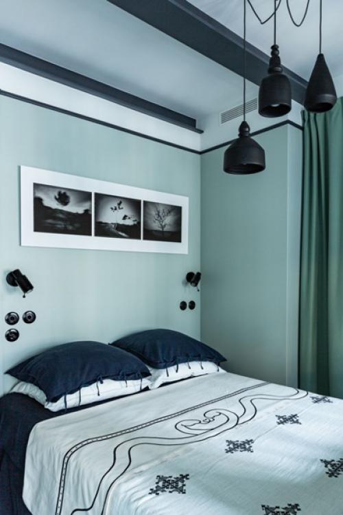 Интерьер французской квартиры - студии 25 кв. 06