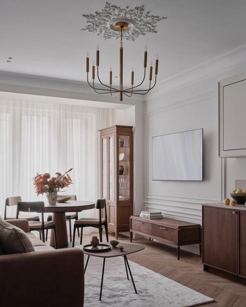Интерьер уютной квартиры для большой семьи из 5 человек. 02