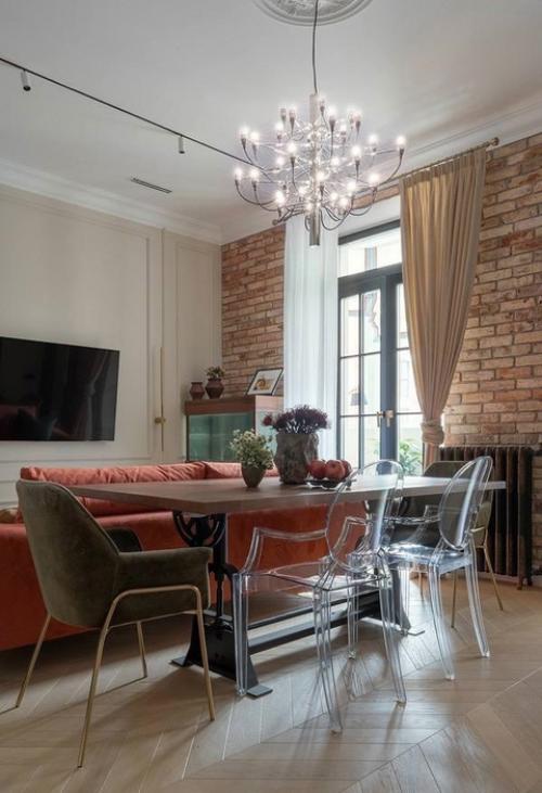 Интерьер с гранжем и винтажем. 03