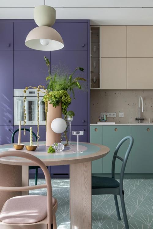 Мятно - зеленый, пудрово - розовый, жемчужно-серый, небесно-голубой …. 06