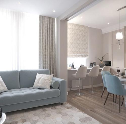 Отличный проект трешки + планировка. 01