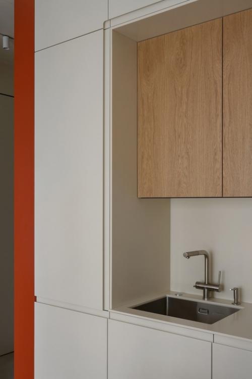 Светлый интерьер 1-комнатной квартиры 37, 5 м 2 в центре Москвы. 07