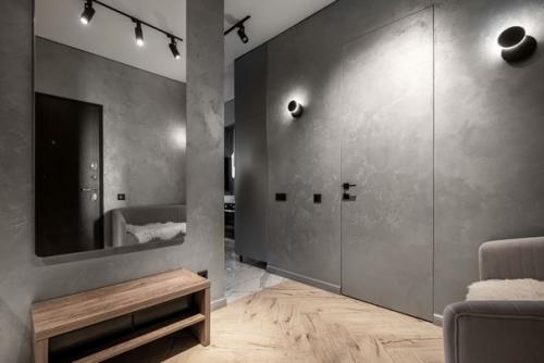 Современный интерьер квартиры - студии площадью 30 кв. 06