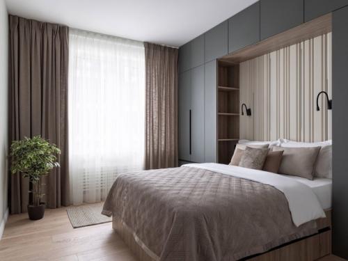 Уютная квартира всегда радует своих гостей благодаря светлому и современному интерьеру. 01