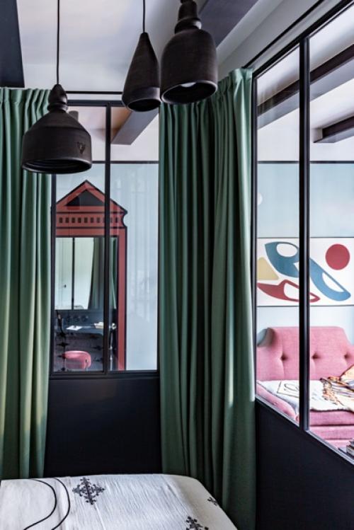 Интерьер французской квартиры - студии 25 кв. 05