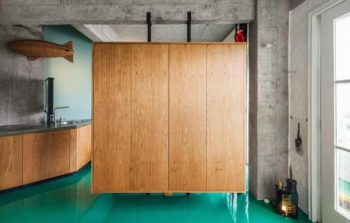 Квартира с Плавающей мебелью в Сан-паулу, Бразилия. 03