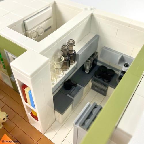 MOC - квартира.  Спальня, гостиная, кухня, ванная и гардероб. 05