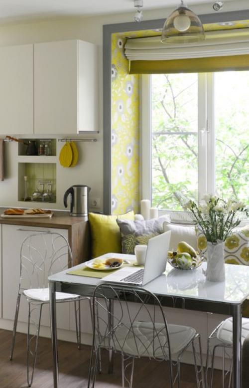 Солнце круглый год на 23-х метрах московской квартиры - студии. 02