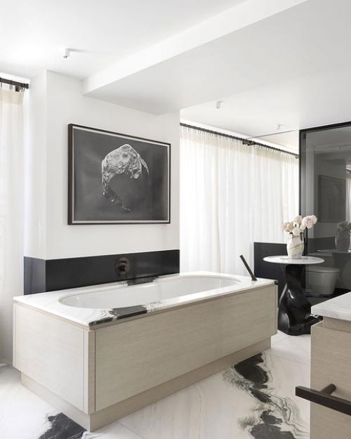 Интерьер квартиры на острове сен - Луи рядом с Нотр - дам - де - пари, отреставрировал французский дизайнер Дамьен ланглуа - мерина. 07