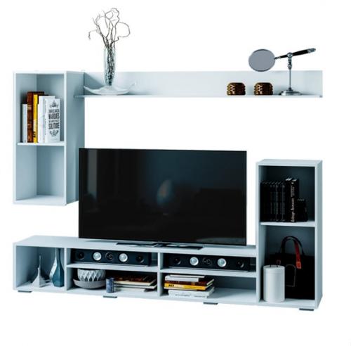 Стенка в гостиную диаманд белый глянец за 8790 р! 01