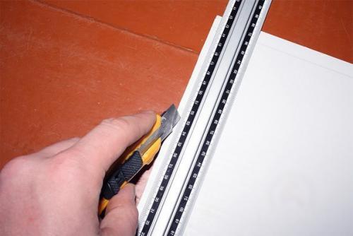 Мы делаем потолок из пластиковых пвх панелей своими руками. 02