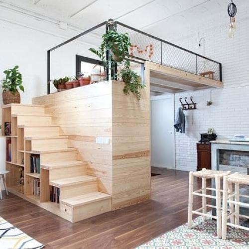 Идеи для квартир/домов с высокими потолками: 02