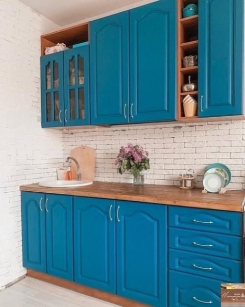 Вот такой вот бюджетный способ обновления кухни. 02