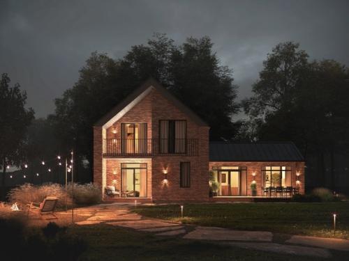 Индивидуальный проект Дом в Жёдочи общая площадь 204 м 2. 06