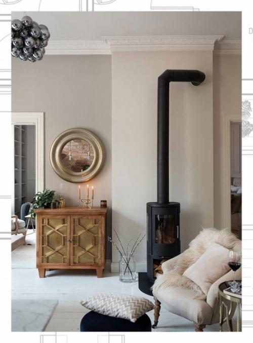 Общая площадь этой квартиры в Стокгольме не очень большая, всего 64 кв. 05