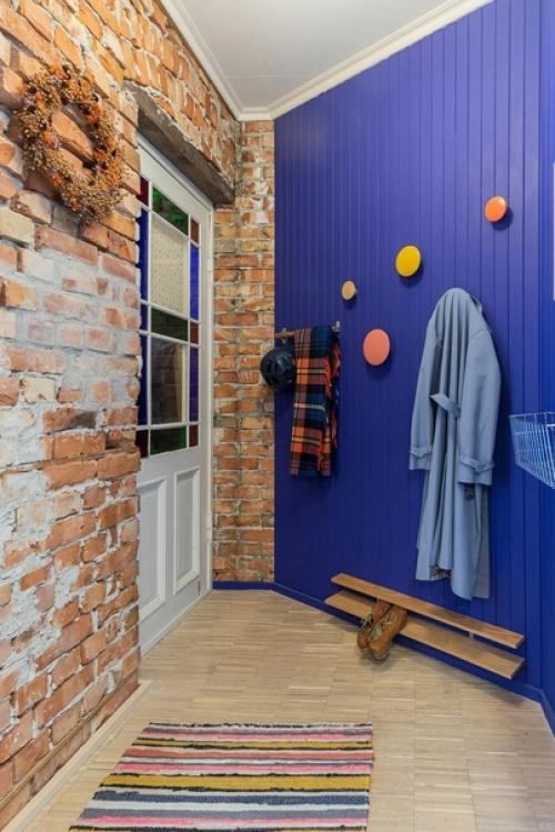 В этой квартире в Осло, помимо интересных цветовых решений, есть что подсмотреть. 09