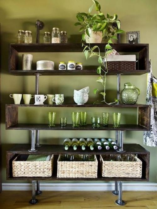 Как оформить стеллаж или полку: 8 советов декоратора. 03