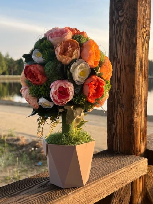 Новогодние композиции были моим первым опытом в сфере Hand Made (звери и птицы из фетра не в счёт. 06