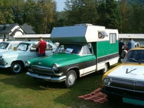 Самодельный автодом на базе Волги из чехии. 06