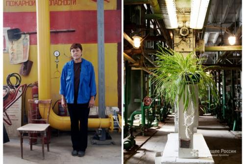 Советские люди большую часть своей жизни проводили на заводах и предприятиях, где трудились на благо государства. 07