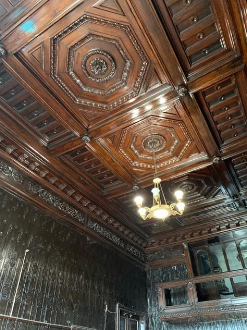 Дом ушковой.  Самый красивый дом Казани, свадебный подарок студента в 2500 кв м, дошедший до нас нетронутым из 1906 года. 04