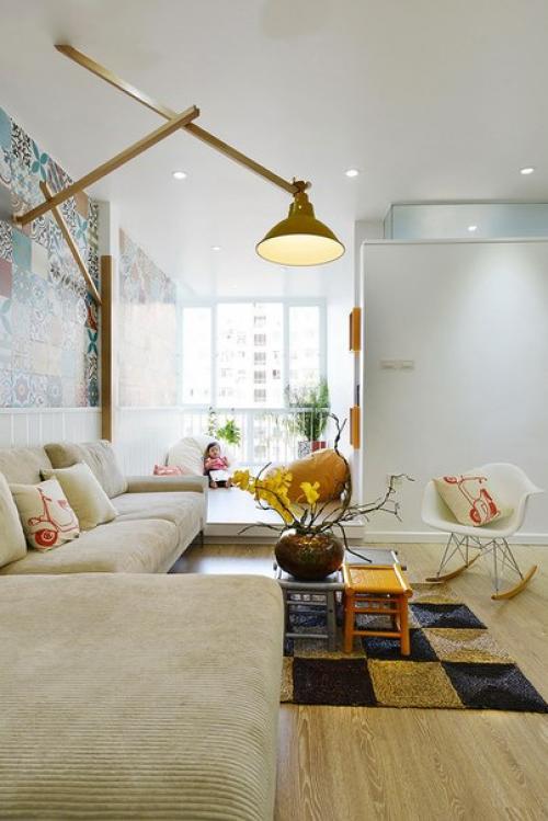 Квартира с декоративной плиткой в Ханое. 02