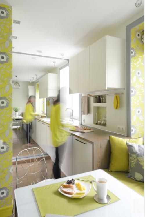 Солнце круглый год на 23-х метрах московской квартиры - студии. 03