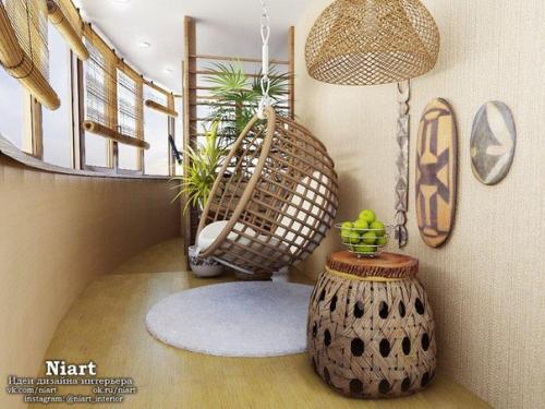 Дизайн балкона - несколько идей и правил интерьера. 09