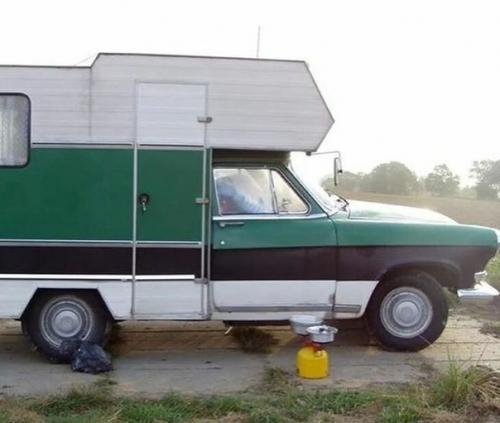 Самодельный автодом на базе Волги из чехии. 05