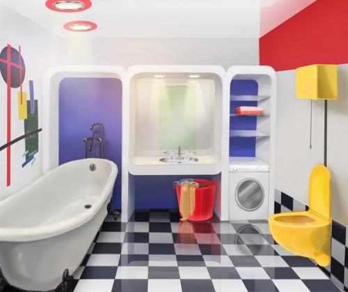 Дипломный проект. Разработка Интерьера Квартиры в Стиле Поп-арт. 01