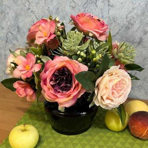 Новогодние композиции были моим первым опытом в сфере Hand Made (звери и птицы из фетра не в счёт. 09