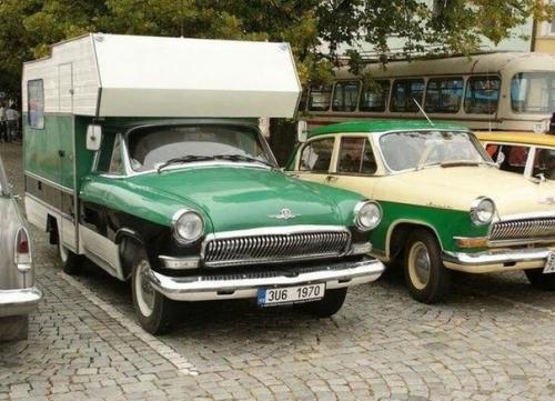 Самодельный автодом на базе Волги из чехии. 01