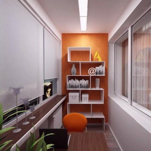 Интерьер лоджии: как эффективно использовать пространство. 04