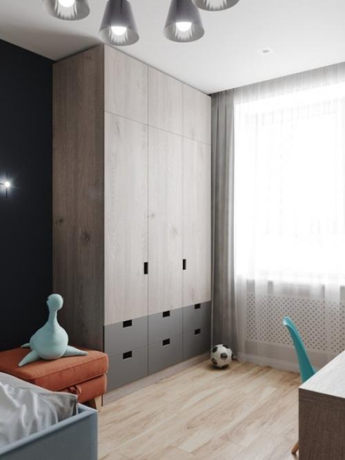 Очень красивый проект детской комнаты. 04