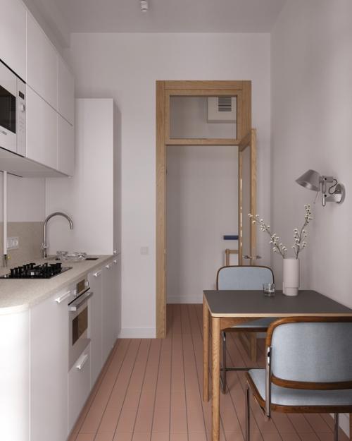 Проект 1-комнатной квартиры 34 кв. 04