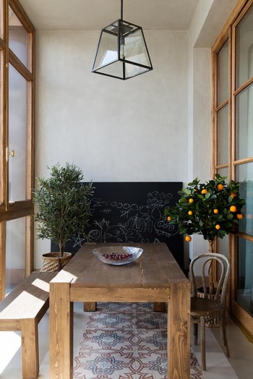 Итальянский интерьер в московском пентхаусе. 02