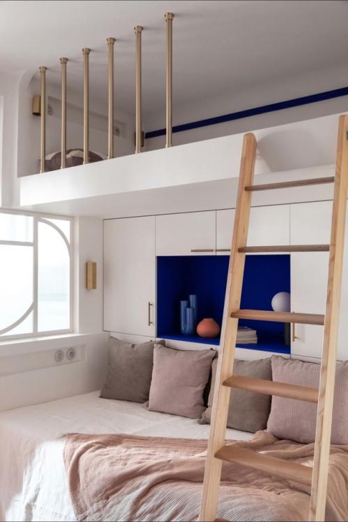 Интерьер французской микро - студии всего 13 м 2! 08